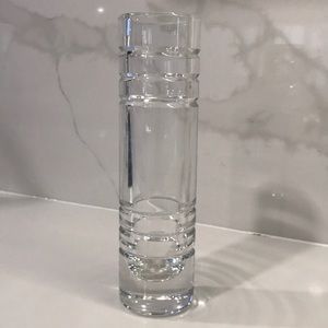 Tiffany & Co. 8” Cylindrical Vase with 2 sets of three rings